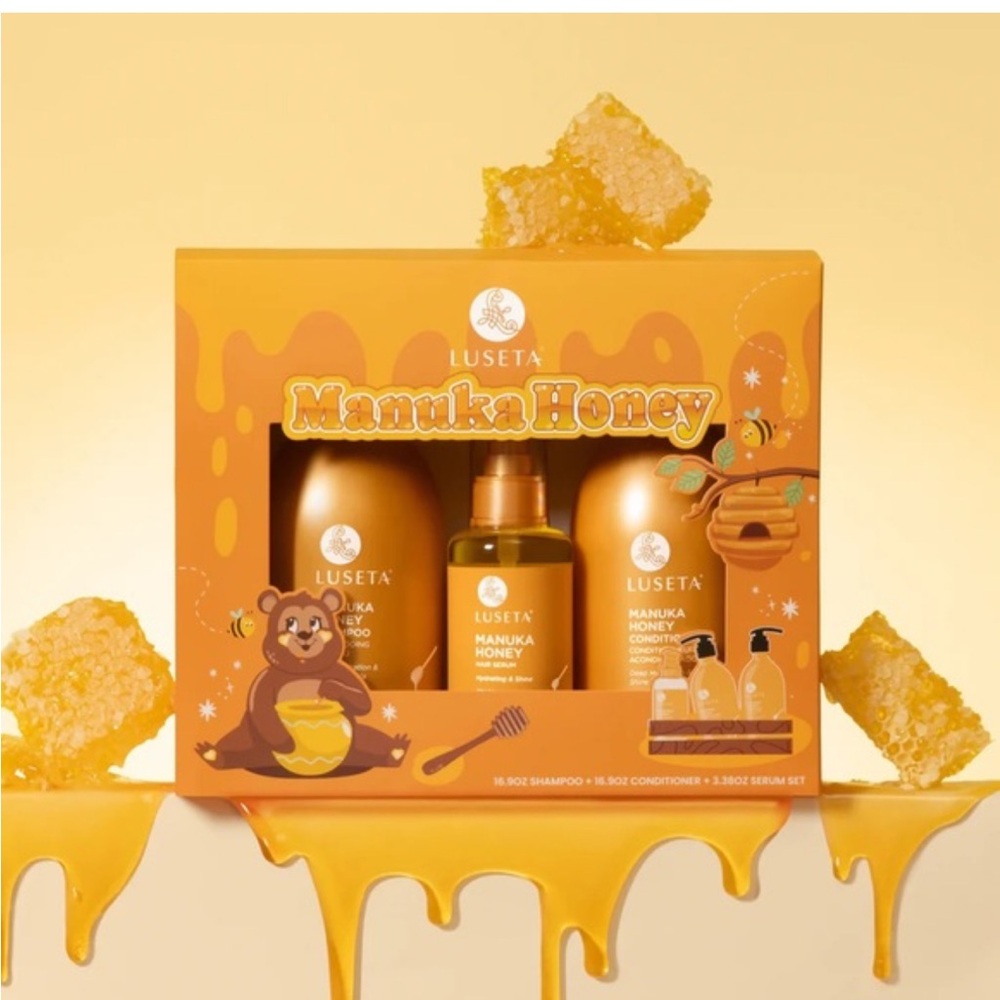 Luseta Manuka Honey Trio Hair Care Set - NIB